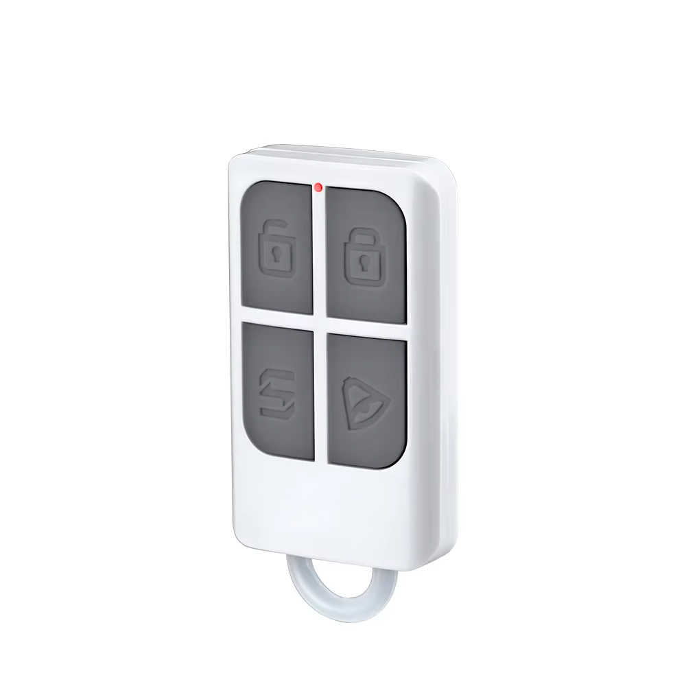 Home Security Services - RC531 ワイヤレスポータブルリモコン 4ボタンキーチェーン WIFI GSM PSTN