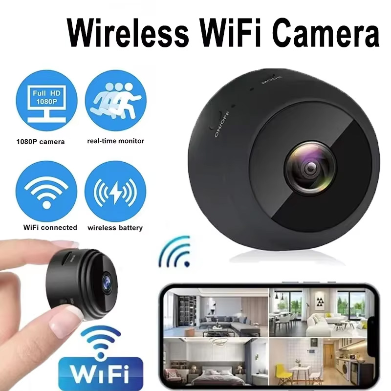 Home Security Tools - 新しい A9 カメラ Wifi 1080p HD