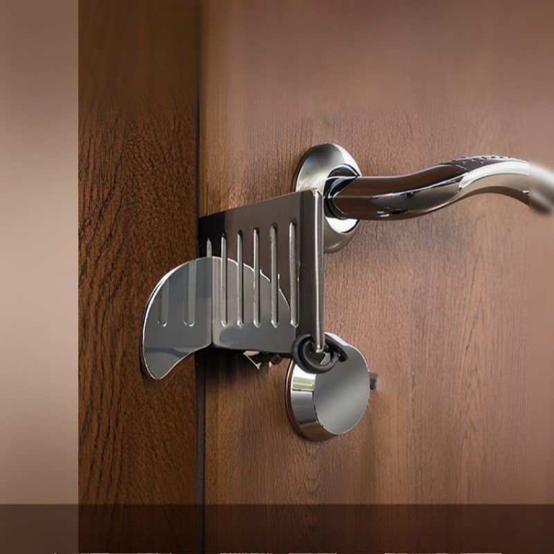 Home Security Jammers - 携帯用ホテルドアセキュリティジャマー、女性用盗難防止安全ストッパー、家庭旅行用護身ドアブロッカー