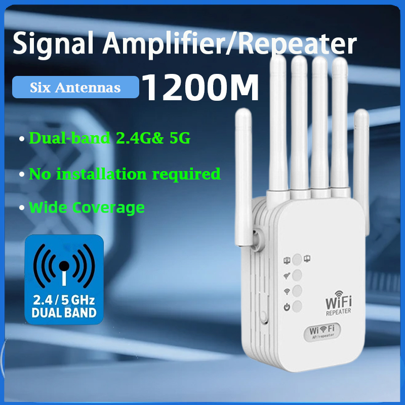 Home Security Services - KATORD 1200Mbps ワイヤレス WiFi リピーター 2.4G&5G
