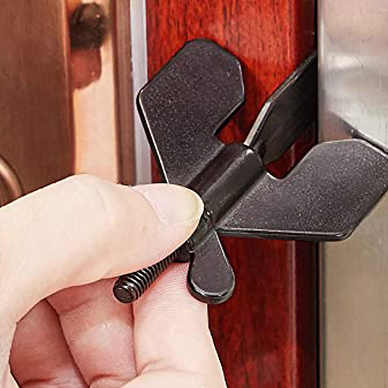 1個入りドアロックセキュリティ、旅行用頑丈なドアストッパー、 - Home Security Jammers のレビューと価格