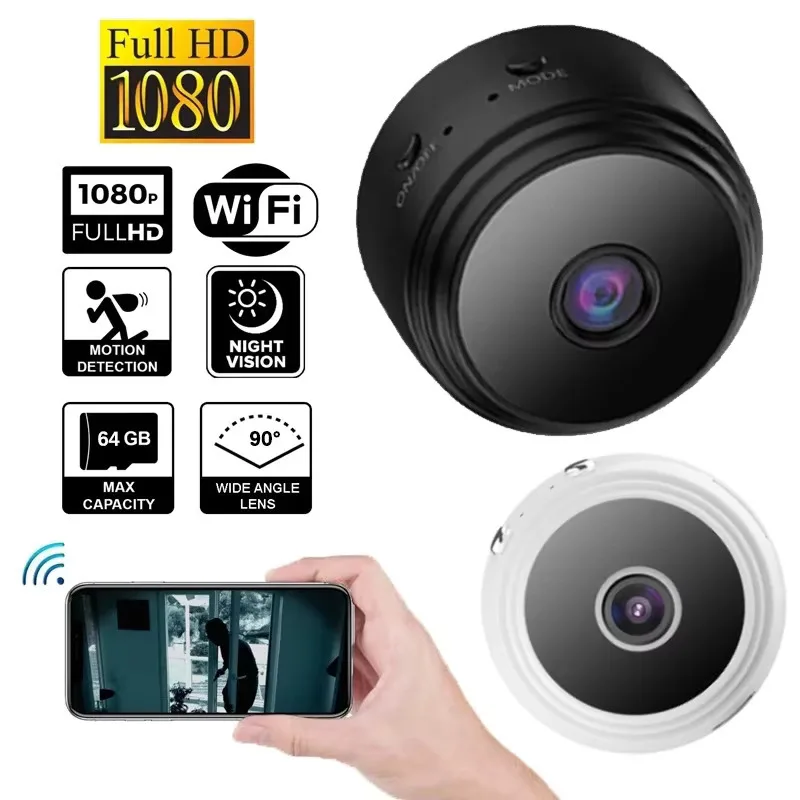 ミニワイヤレス赤外線暗視カメラA9,ホームセキュリティ監視カ - Home Security Recorder のレビューと価格