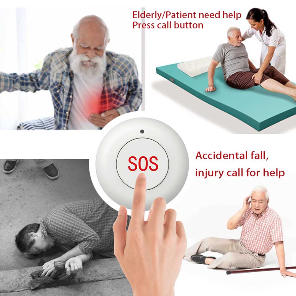 ワイヤレス SOS ボタンスマートホームゲートセキュリティド - Home Security Services のレビューと価格
