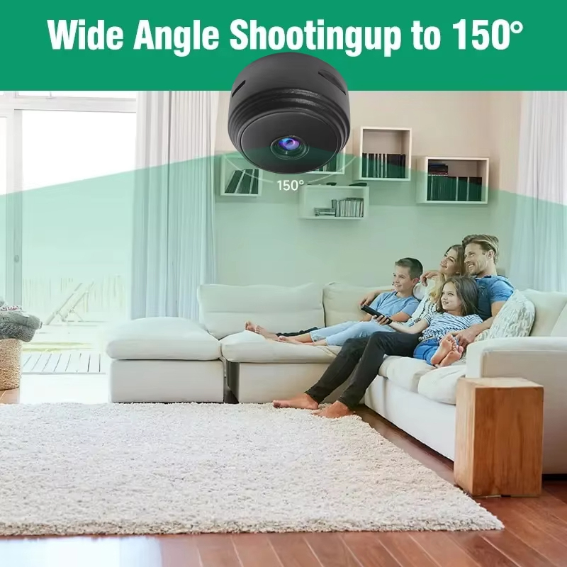 A9 ミニ WiFi HD 1080P セキュリティカメラワ - Home Security Recorder のレビューと価格