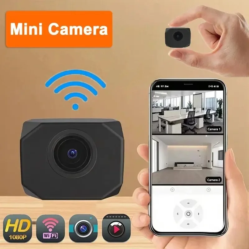 新型1080P HDミニWiFiカメラ APホットスポット  - Home Security Recorder のレビューと価格