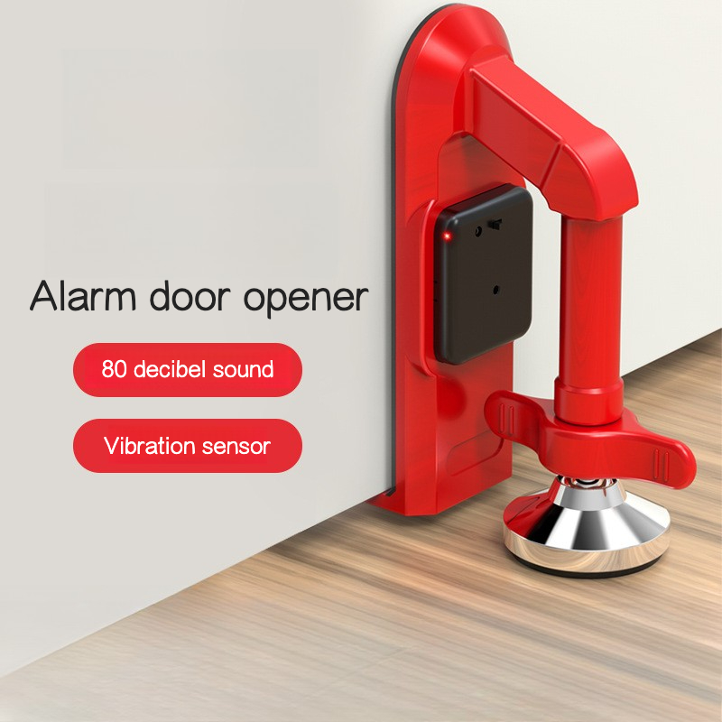 ドアストップアラーム、ポータブルドアロックブレース、調節可能 - Home Security Jammers のレビューと価格