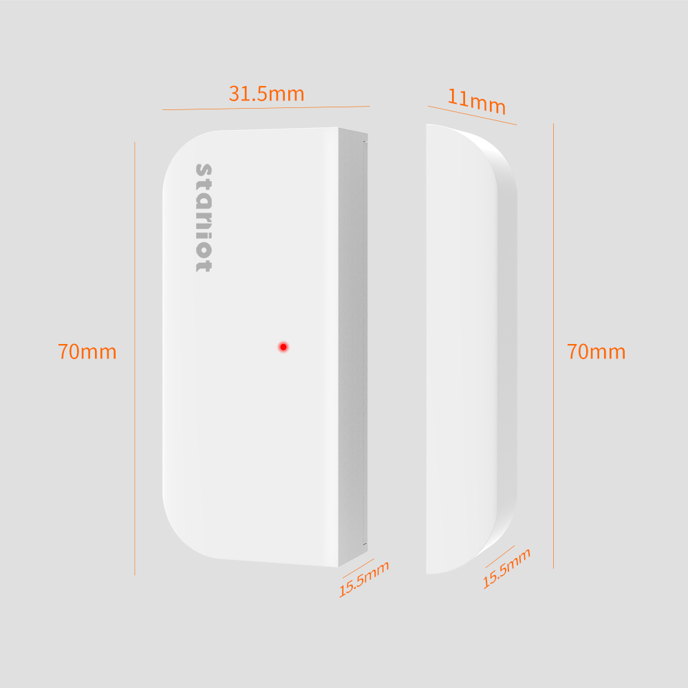 Staniot 5年間の電池寿命接触センサドアと窓オープン/ - Window Alarm Sensor のレビューと価格