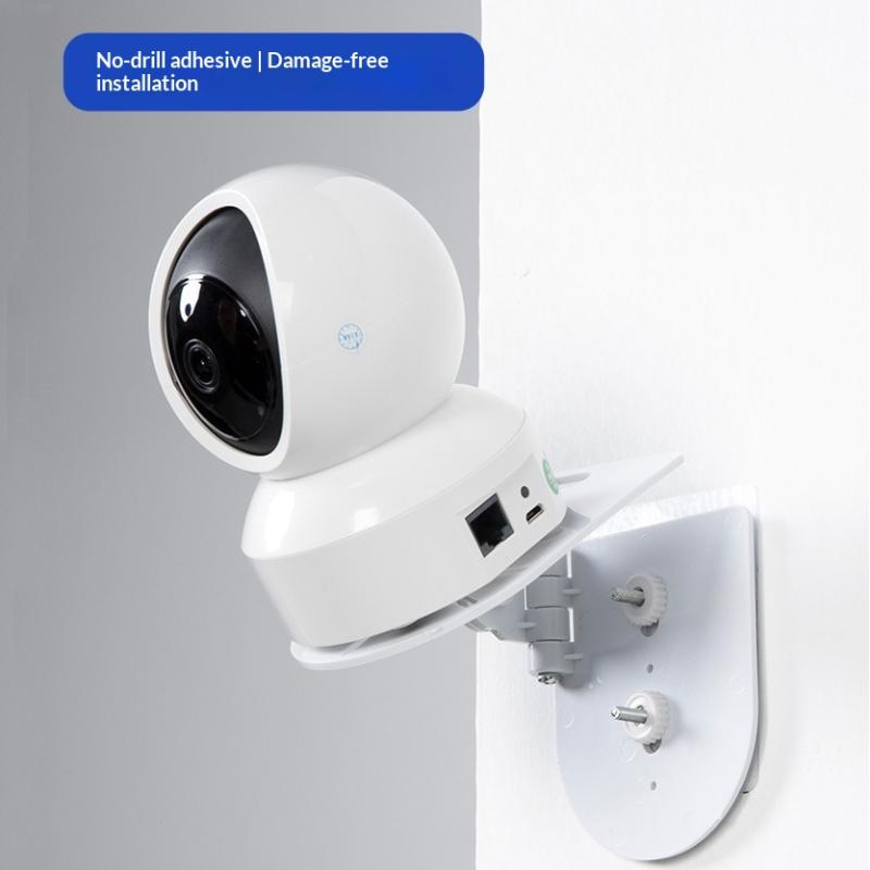壁掛け式L字型PTZカメラブラケット、接着ベース付き、穴あけ - Home Security Services のレビューと価格