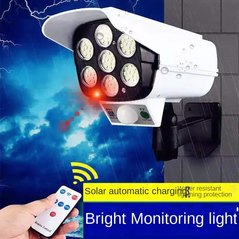 屋外ソーラーライトモーションセンサーセキュリティダミーカメラ - Home Security Services のレビューと価格