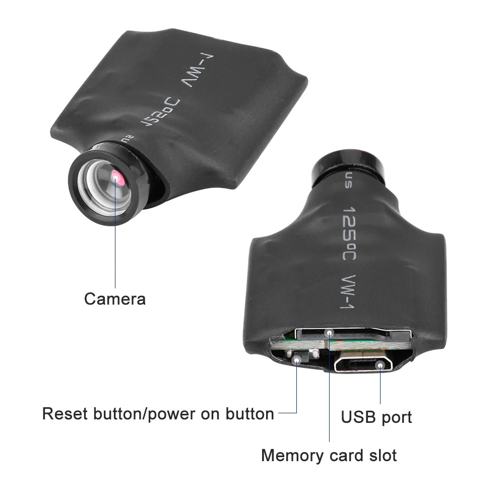 1080P HD ミニ WiFi IP カメラ 120 °  - Home Security Recorder のレビューと価格