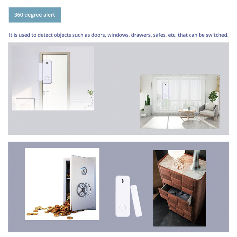 D10 窓ドアセンサー警報 433MHz ワイヤレスマグネッ - Home Security Services のレビューと価格