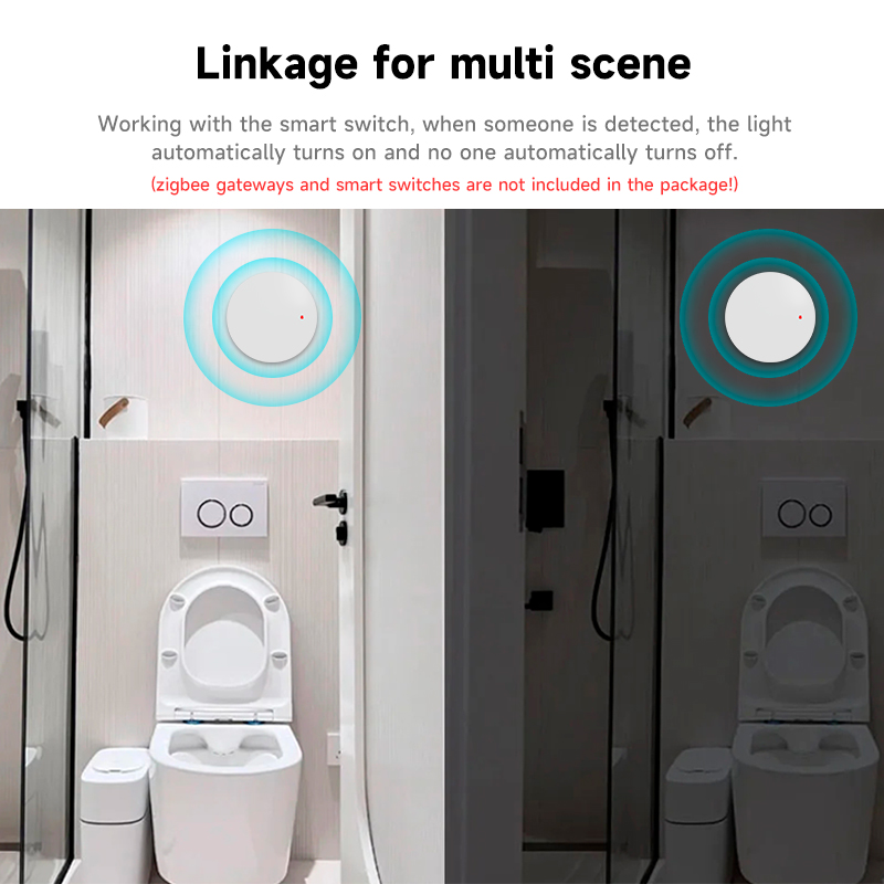 Tuya Zigbee 3.0 24GHz MmWave 人 - Home Security Tools のレビューと価格