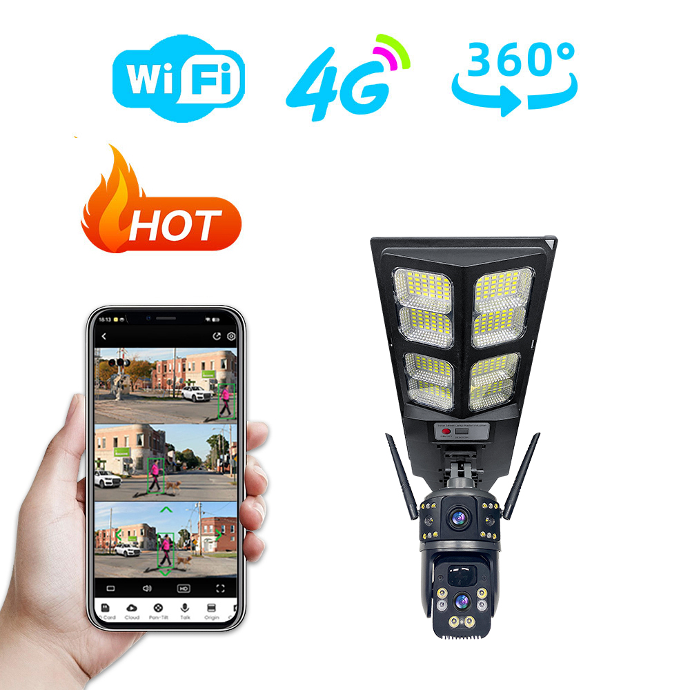 Leshine 3MP 4Gデュアルレンズカメラ セキュリテ - Home Security Services のレビューと価格
