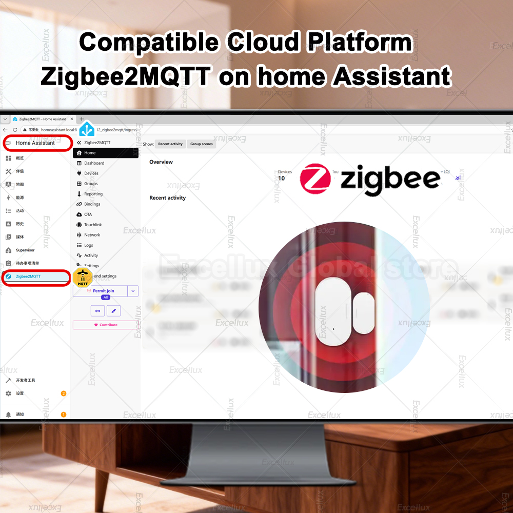 Tuya Zigbee ドアセンサー 窓接触センサー 開閉検 - Window Alarm Sensor のレビューと価格