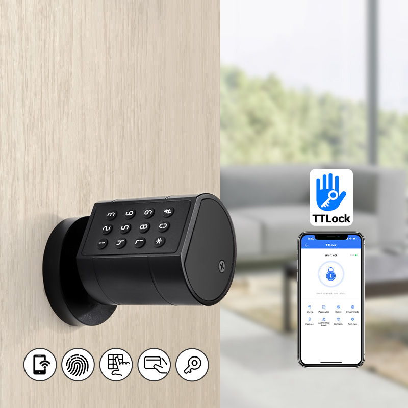 スマートユーロ円筒ドアロック ttlock アプリキーレスセ - Home Security Services のレビューと価格