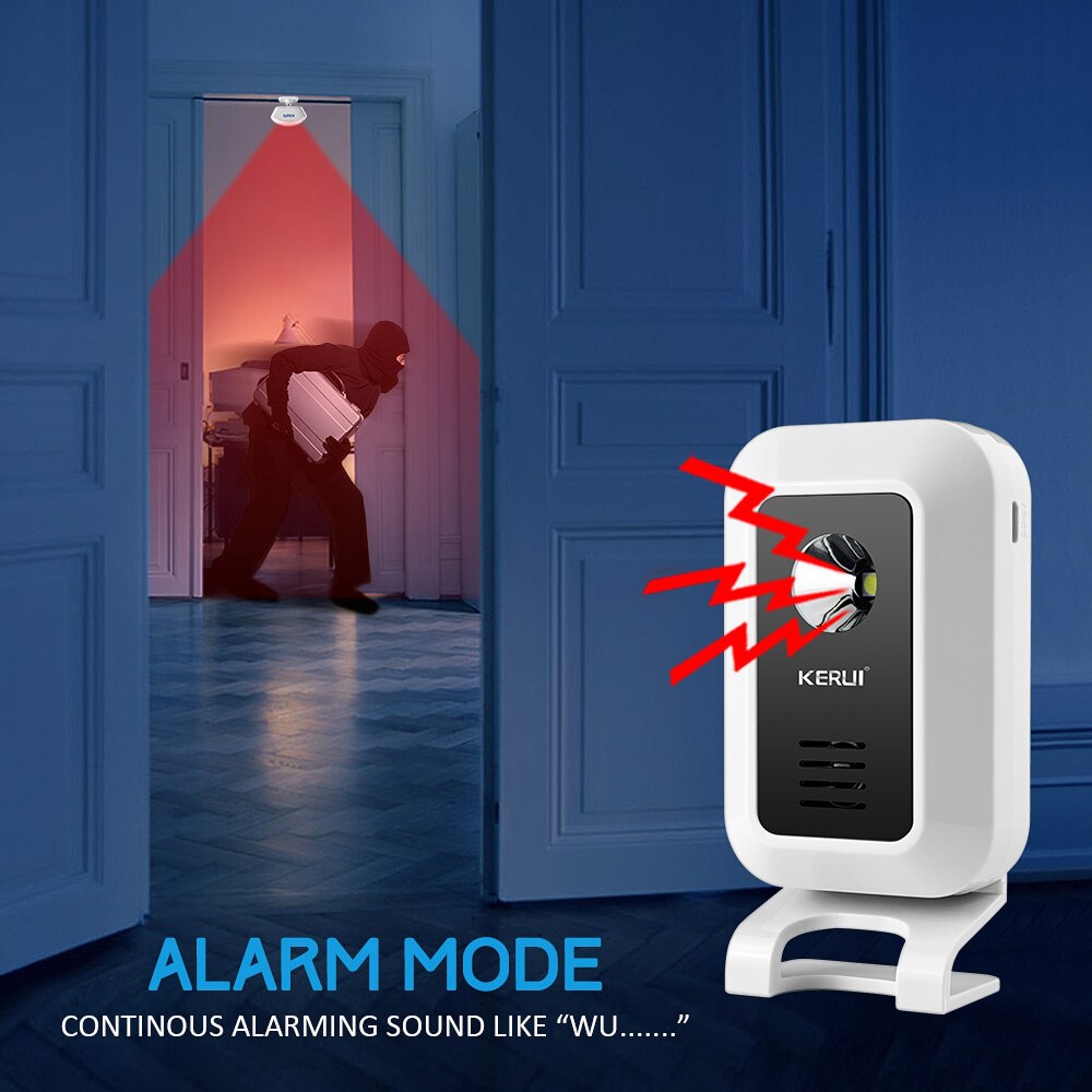 Kerui m7モーションセンサーセキュリティアラーム32曲 - Window Alarm Sensor のレビューと価格