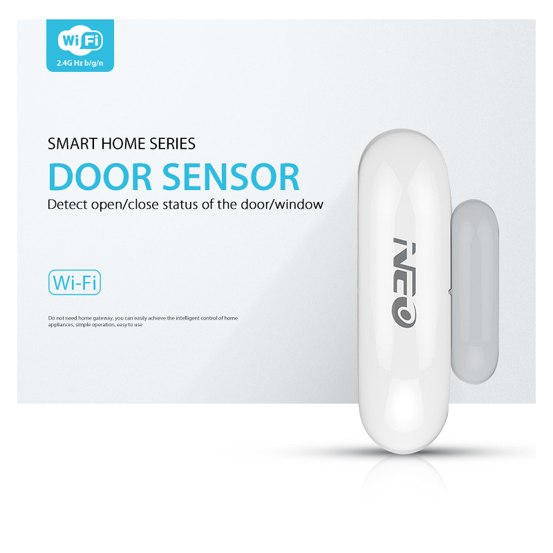 Tuya WiFi ドア&窓センサー インテリジェントワイヤ - Window Alarm Sensor のレビューと価格