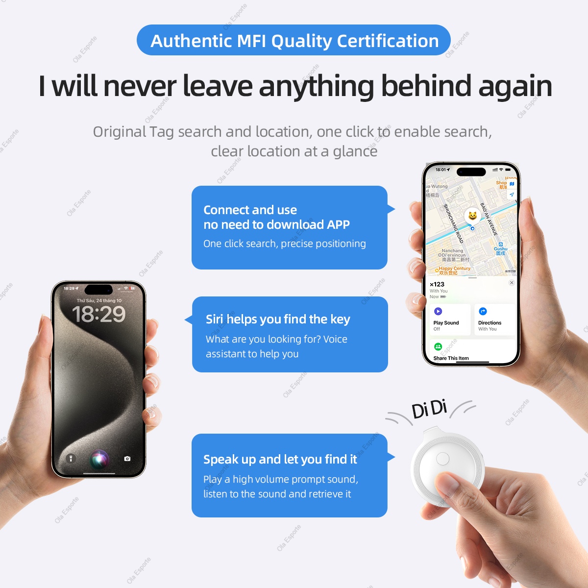 スマートトラッカー iOS Find My対応 AirTag - Home Security In My Area のレビューと価格