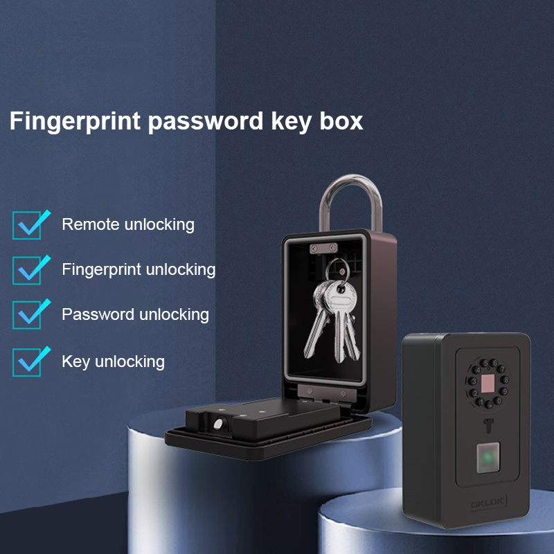 インテリジェント南京錠ハングデザインパスワード保管デポジット - Home Security Box のレビューと価格