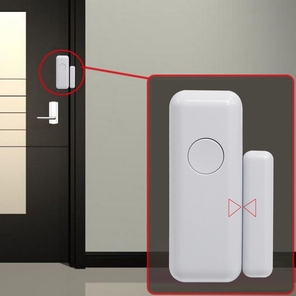 433mhz ワイヤレス窓ドア磁気警報センサードア検出器スマ - Home Security Services のレビューと価格