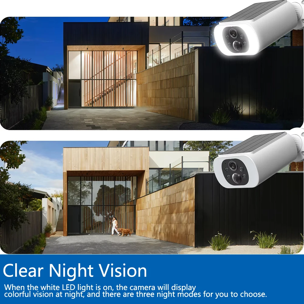 Tuya 5MP ソーラーセキュリティカメラワイヤレス屋外  - Home Security Recorder のレビューと価格