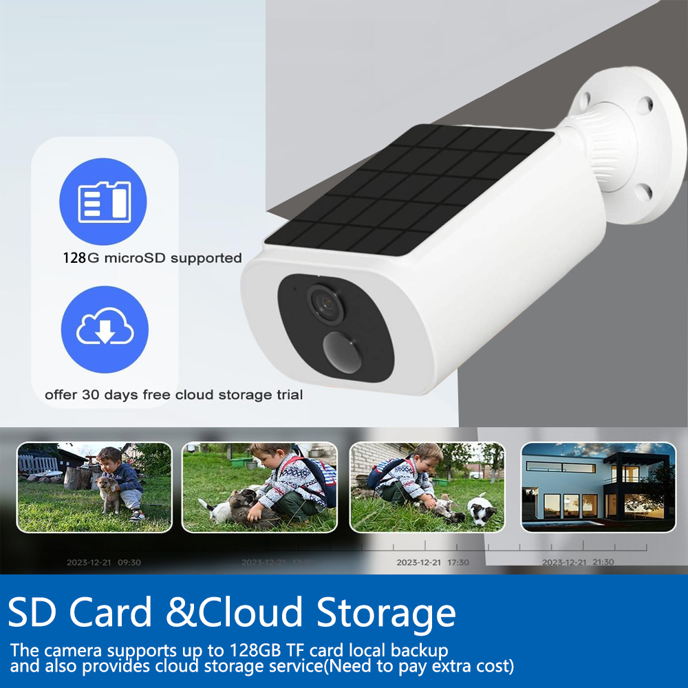Tuya 5MP ソーラーセキュリティカメラワイヤレス屋外  - Home Security Recorder のレビューと価格