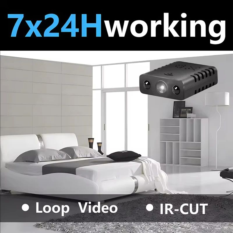 1080P HDミニWiFiカメラ XDワイヤーカメラ スマ - Home Security Recorder のレビューと価格