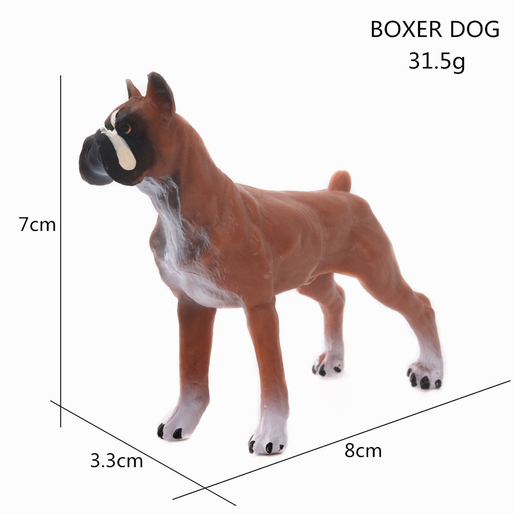 ミニボックス入りパグ犬の装飾品1個、リアルで精巧な作り、家庭 - Home Security Box のレビューと価格