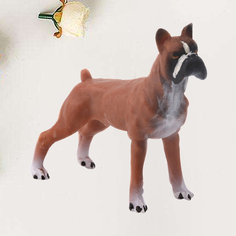 ミニボックス入りパグ犬の装飾品1個、リアルで精巧な作り、家庭 - Home Security Box のレビューと価格