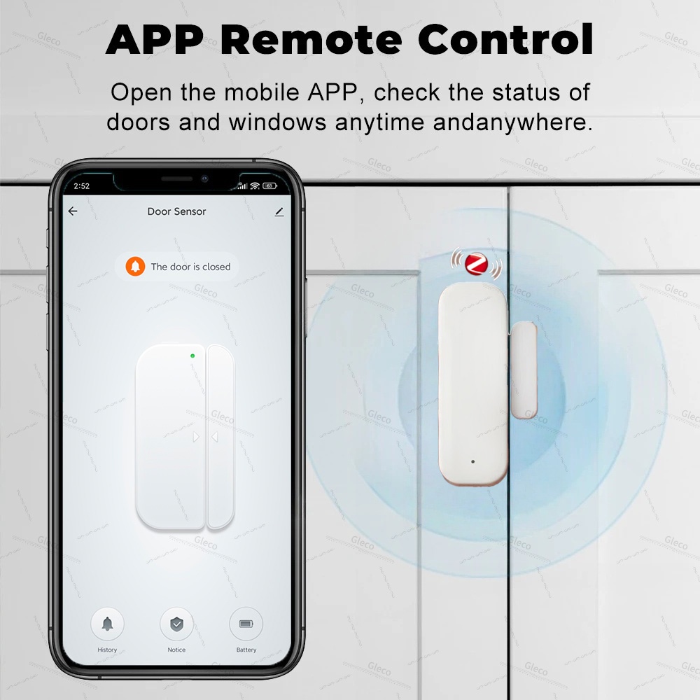 Tuya Zigbee ドア窓センサー アラーム検知器 盗難 - Window Alarm Sensor のレビューと価格