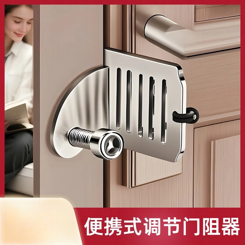 ポータブルトラベルドアロックステンレス鋼製高耐久ドアジャマー - Home Security Jammers のレビューと価格