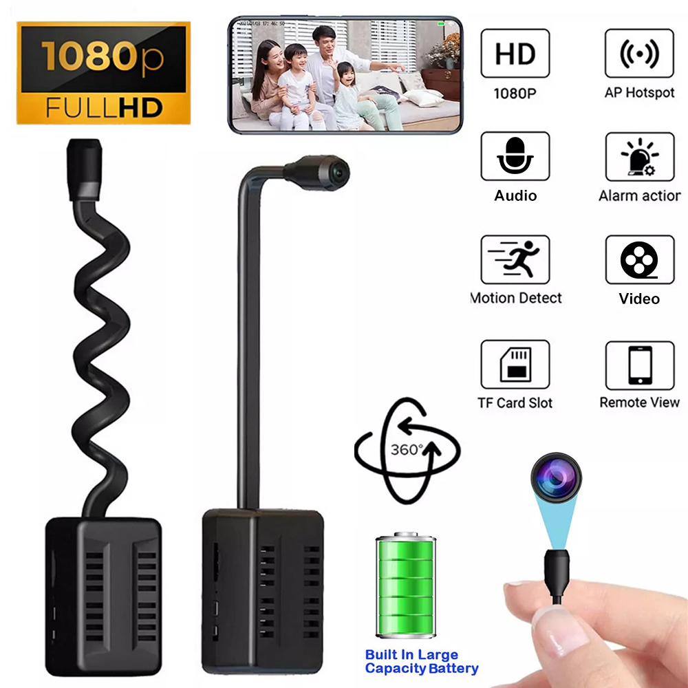 HD 1080P ミニカメラモーション検出 WiFi カメラ - Home Security Recorder のレビューと価格